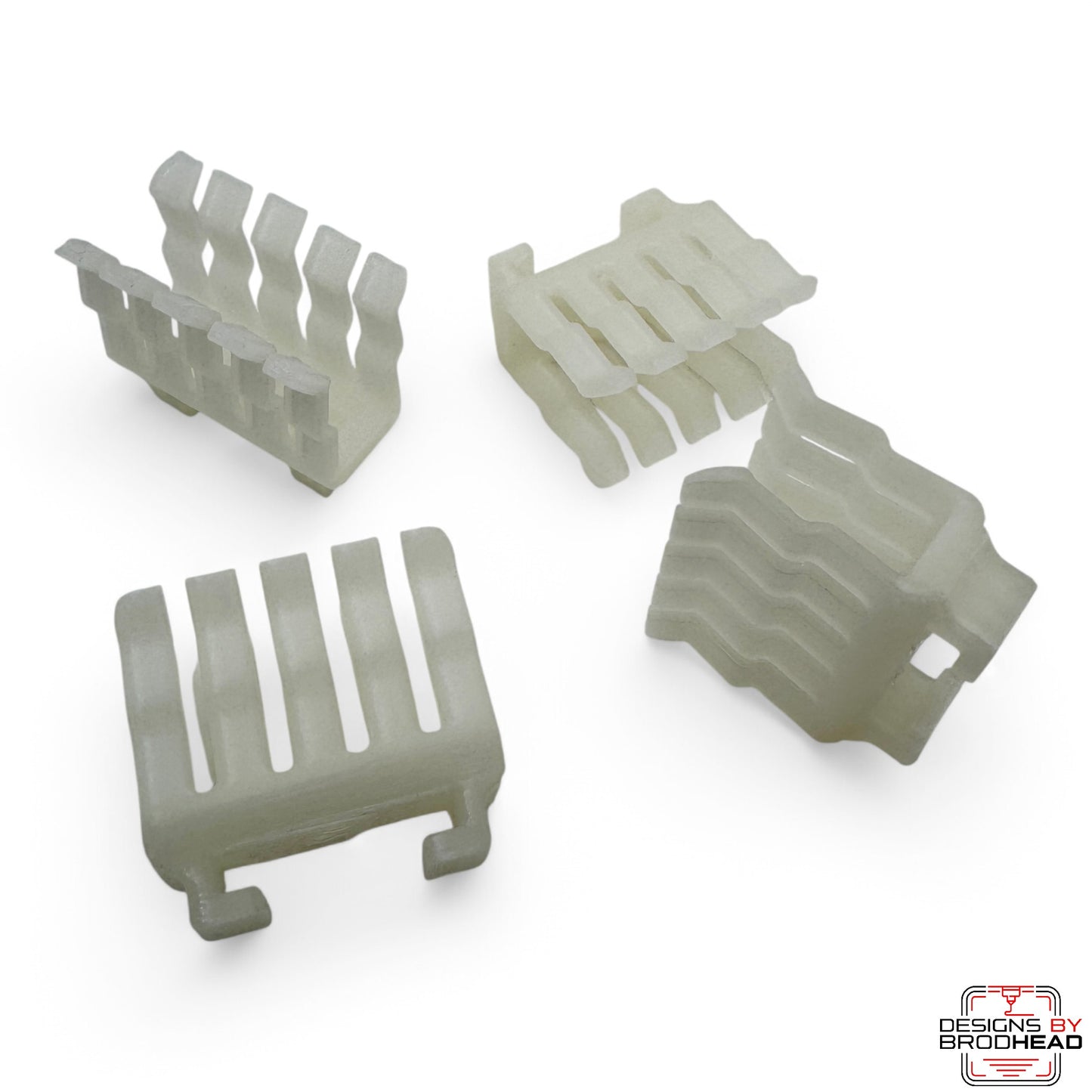 Brodhead Bass Clips – Custom 3D Printed Mallet Holder Clips for Marching Bass Drums (BMH-100 Style Compatible)
