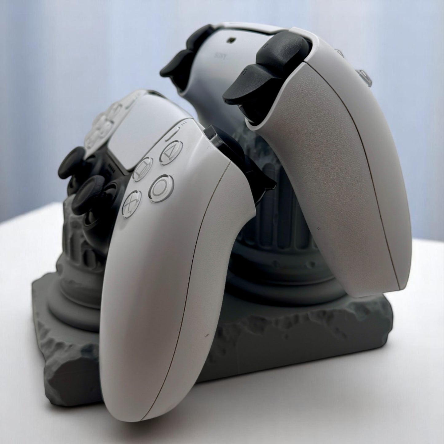 Olympus Pillar PS5 Controller Stand – Single or Dual Display Holder for PlayStation