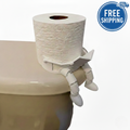 Funny Reading Toilet Paper Holder – 3D Printed Bathroom Decor Gift (Reading Roll Buddy)