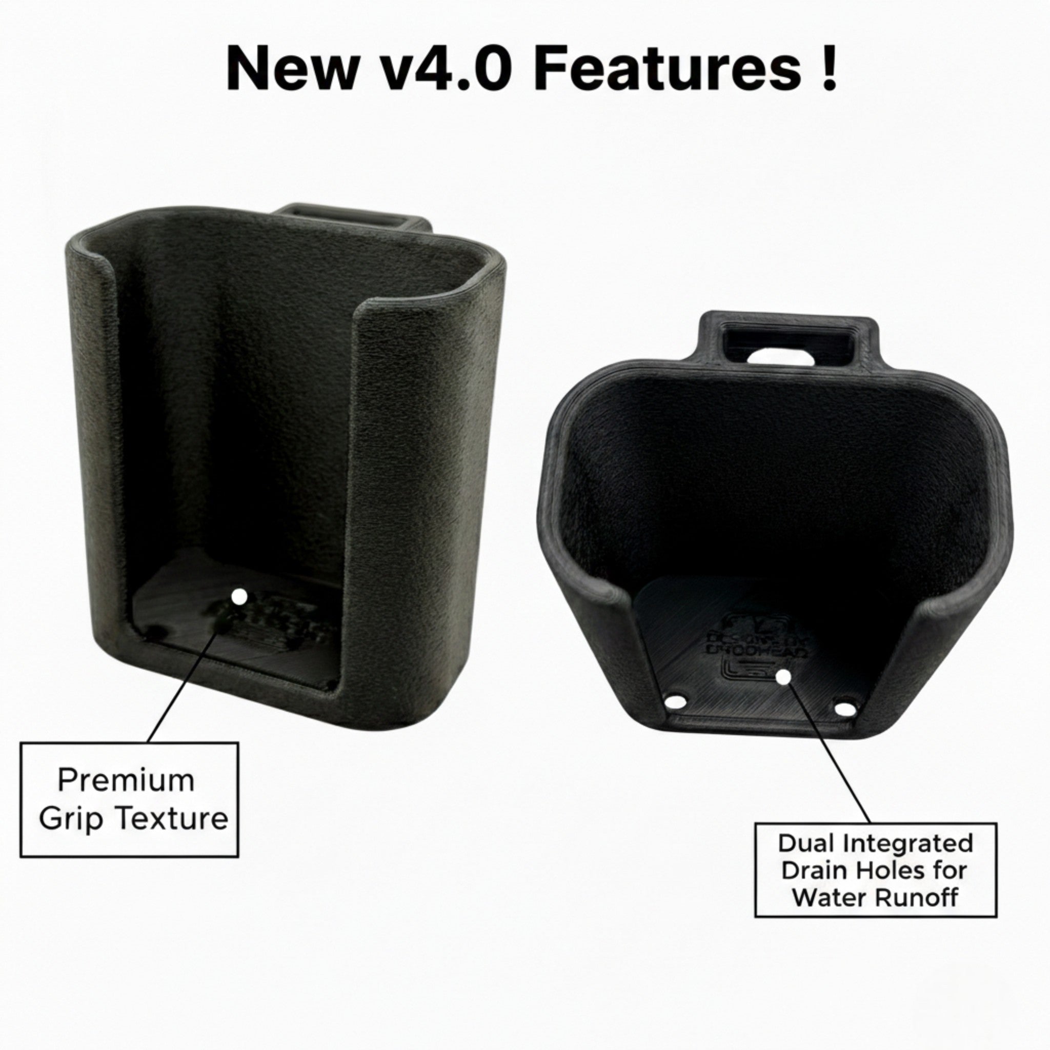 RangeLock Golf Rangefinder Mount for Push Carts (v4.0 | Patent-Pending)