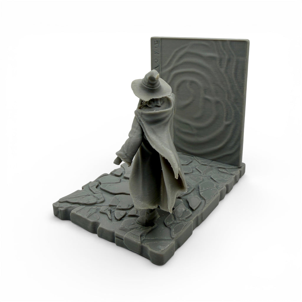 Wizard Bookend – 3D Printed Fantasy Shelf Decor