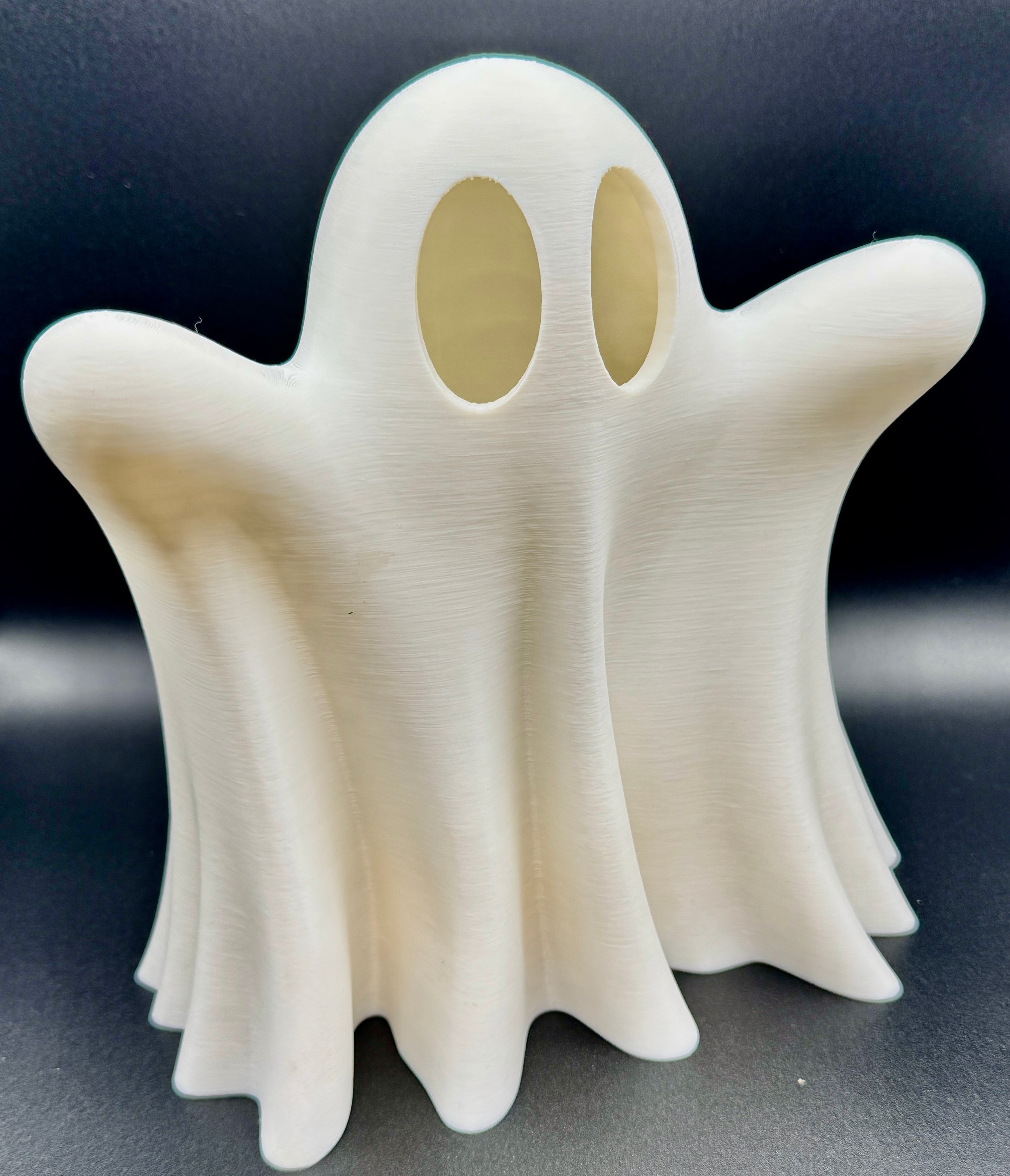 Halloween Decorative Family Ghosts - 3D Printed w/ Candle Included | Set of 3 Sizes