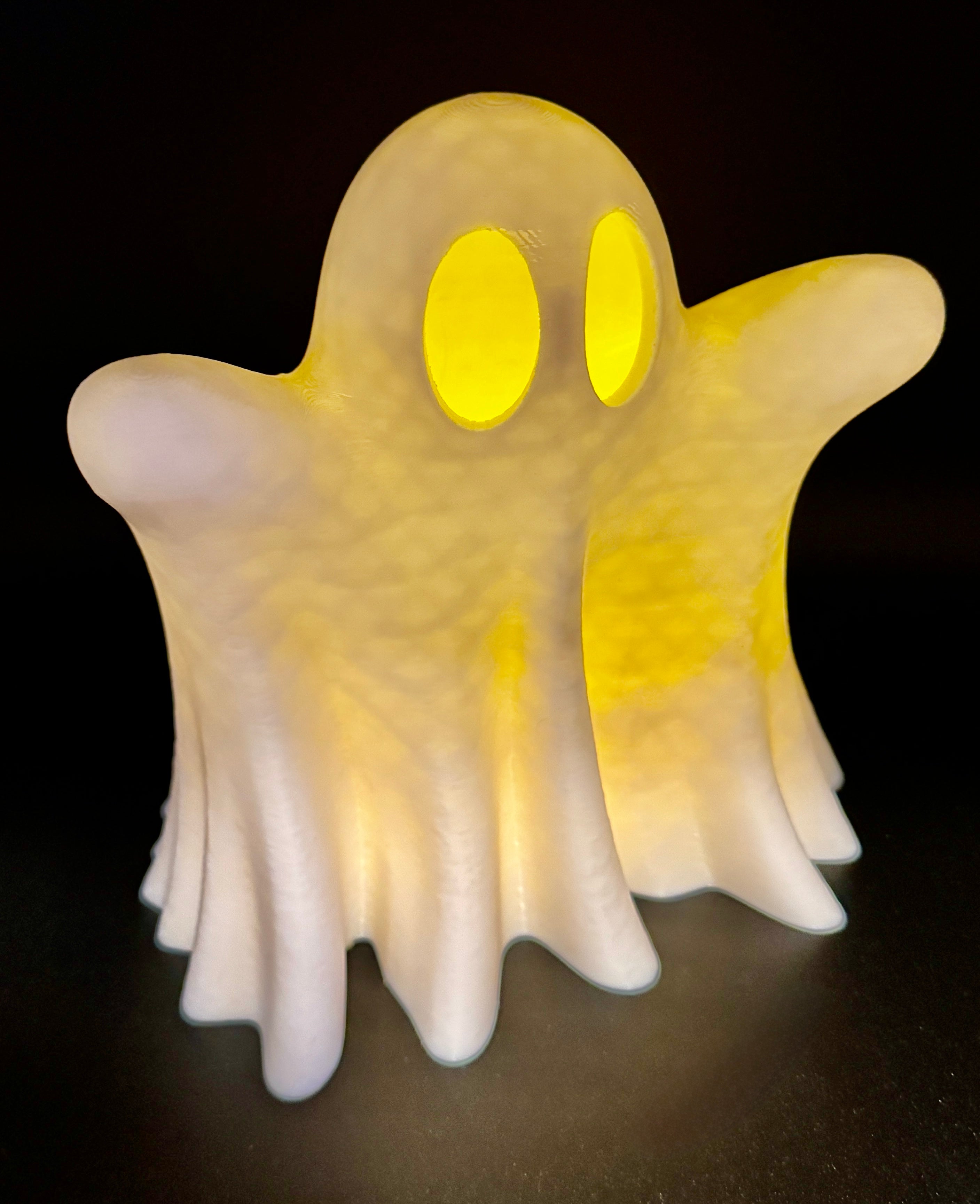 Halloween Decorative Family Ghosts - 3D Printed w/ Candle Included | Set of 3 Sizes