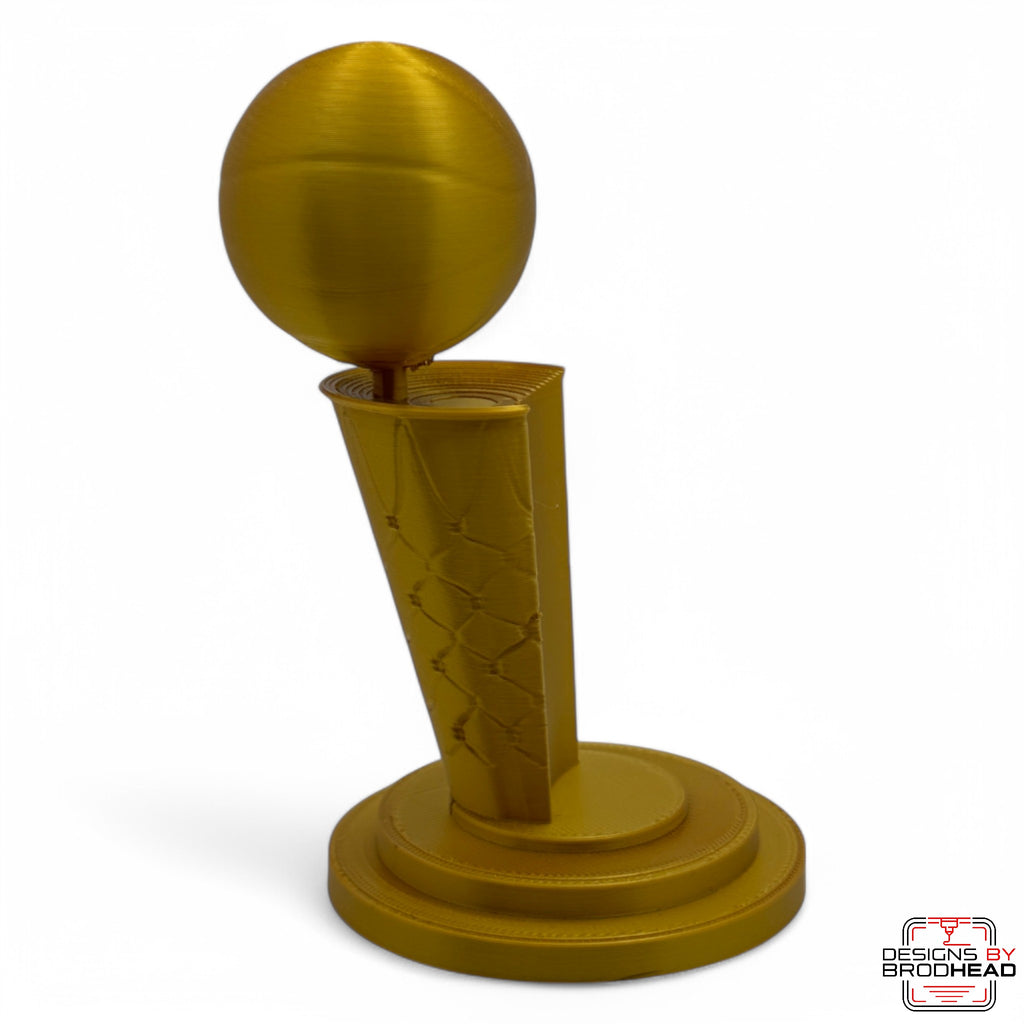 Basketball Trophy Replica – Basketball Championship Display Collectible - 3D Printed Replica