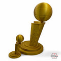 Basketball Trophy Replica – Basketball Championship Display Collectible - 3D Printed Replica