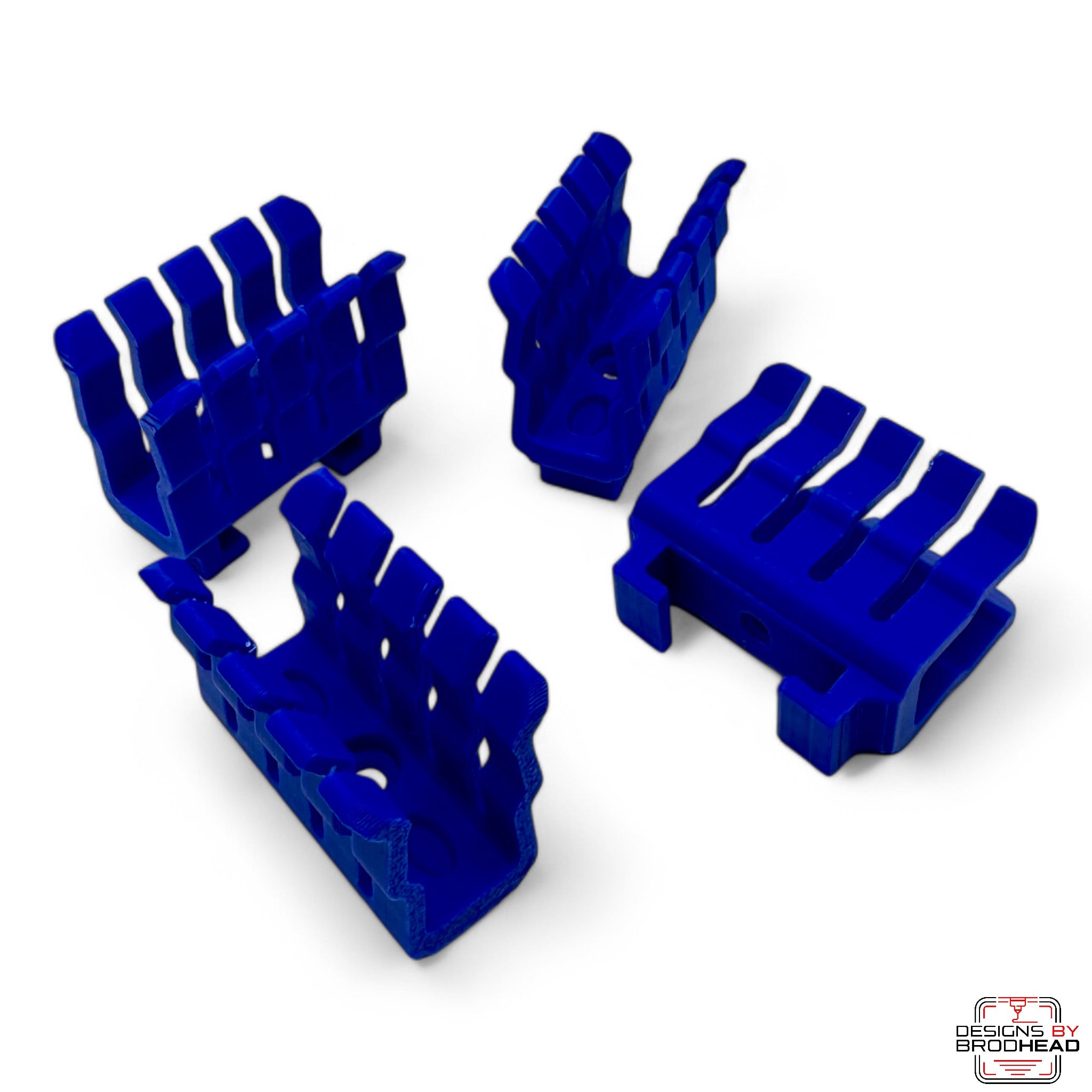 Brodhead Bass Clips – Custom 3D Printed Mallet Holder Clips for Marching Bass Drums (BMH-100 Style Compatible)