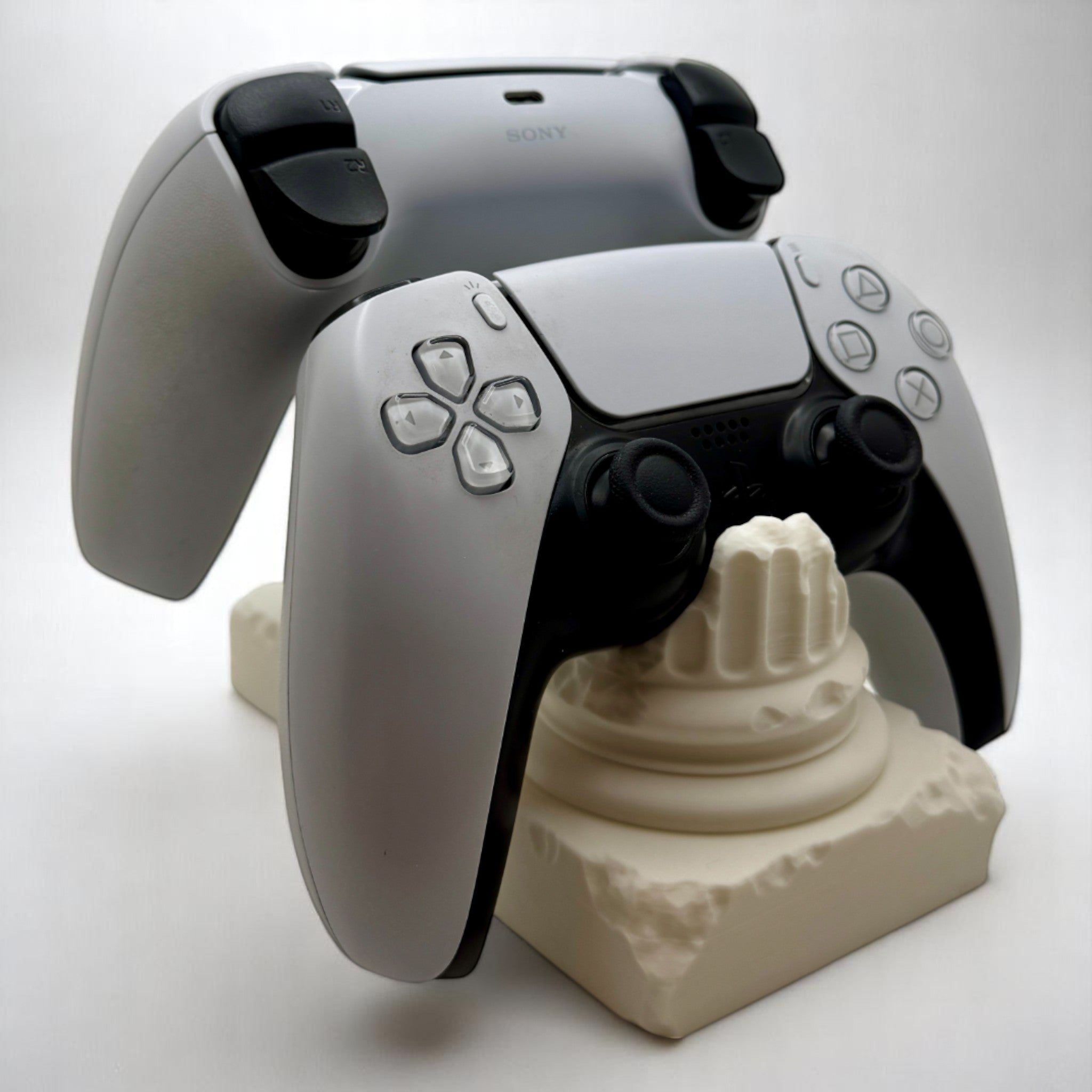 Olympus Pillar PS5 Controller Stand – Single or Dual Display Holder for PlayStation