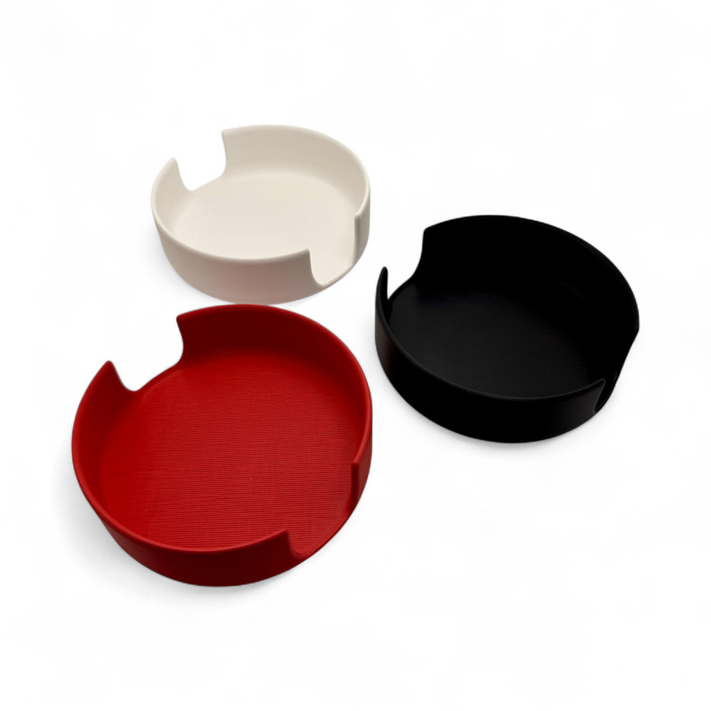 Hawthorne Caballeros Coaster Set with Holder – Non-Slip, Food-Safe, Ideal for Drum Corps Fans!