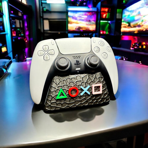 Controller Stand for PS5 | Voronoi Design | Fits DualSense Controllers Perfectly | Multiple Colors & Design Options