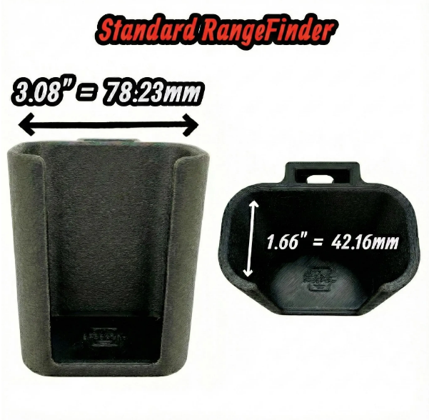RangeLock Golf Rangefinder Mount for Push Carts (v4.0 | Patent-Pending)