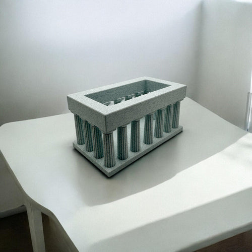 Classical Column Desk Organizer | Pen and Pencil Holder - Greek & Roman Inspired Office Décor