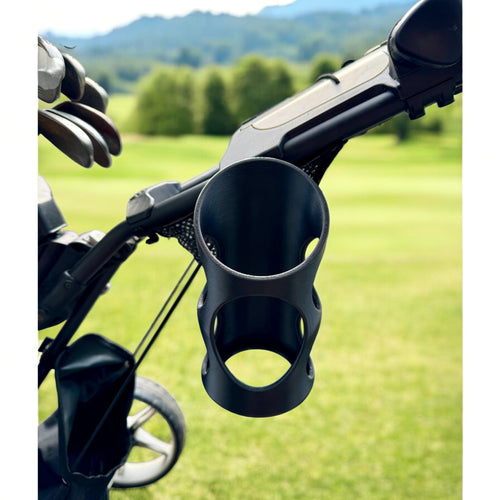 Golf Push Cart Bottle Holder: Universal Fit for Yeti, Owala, Hydro Flask