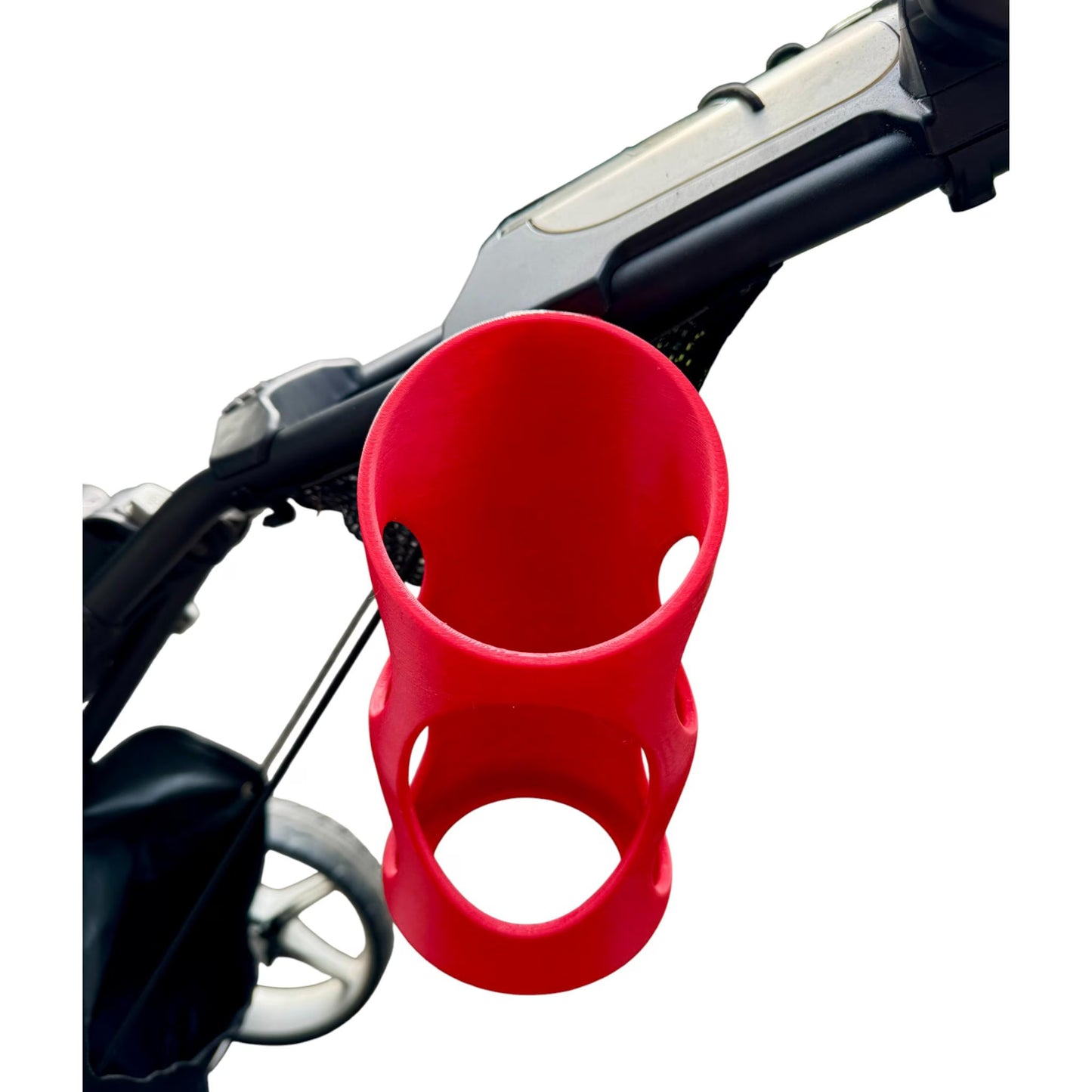 Golf Push Cart Bottle Holder: Universal Fit for Yeti, Owala, Hydro Flask