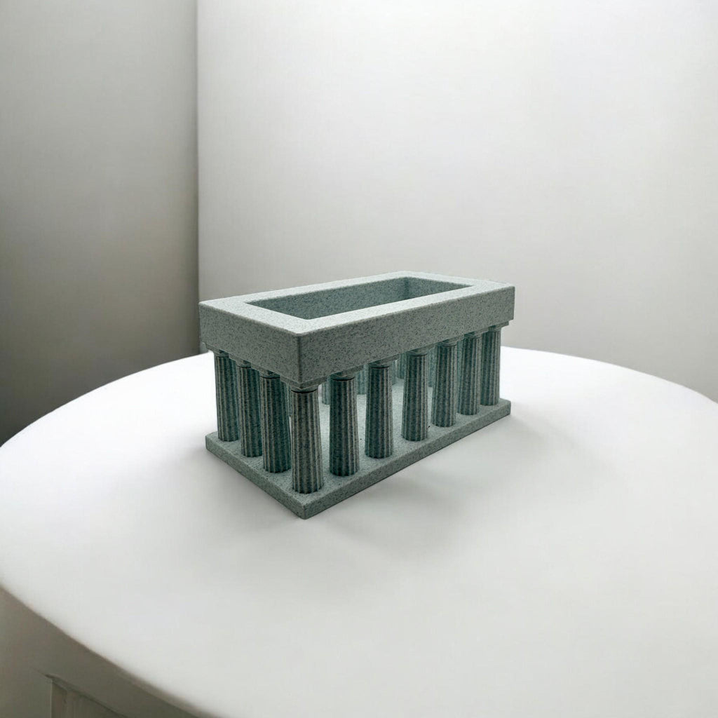 Classical Column Desk Organizer | Pen and Pencil Holder - Greek & Roman Inspired Office Décor