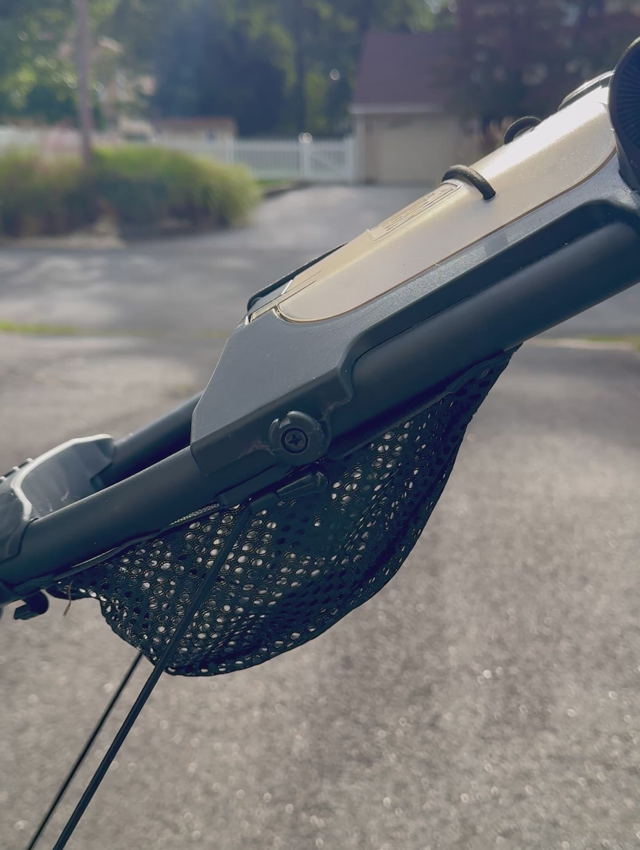 RangeLock Golf Rangefinder Mount for Push Carts (v4.0 | Patent-Pending)